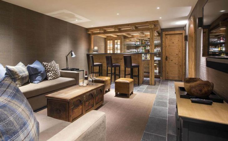 Chalet Chouqui, Verbier, Bar Lounge